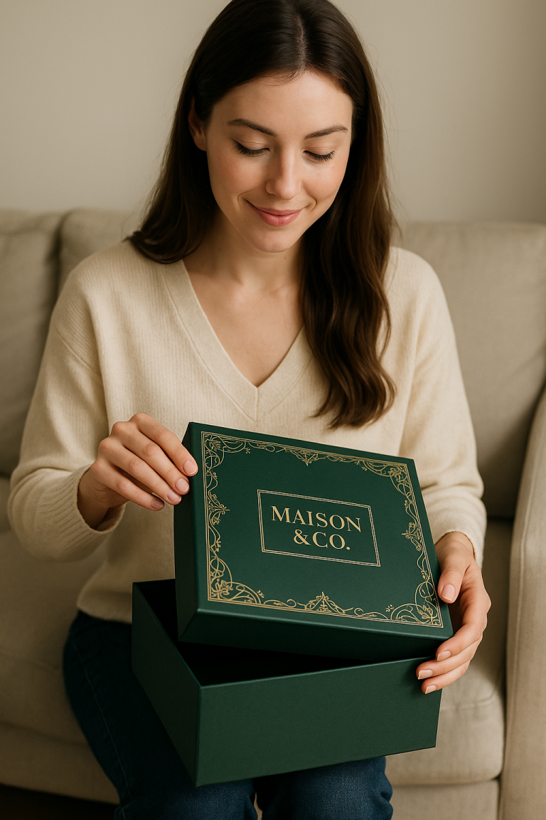 אריזת מותג יוקרתית