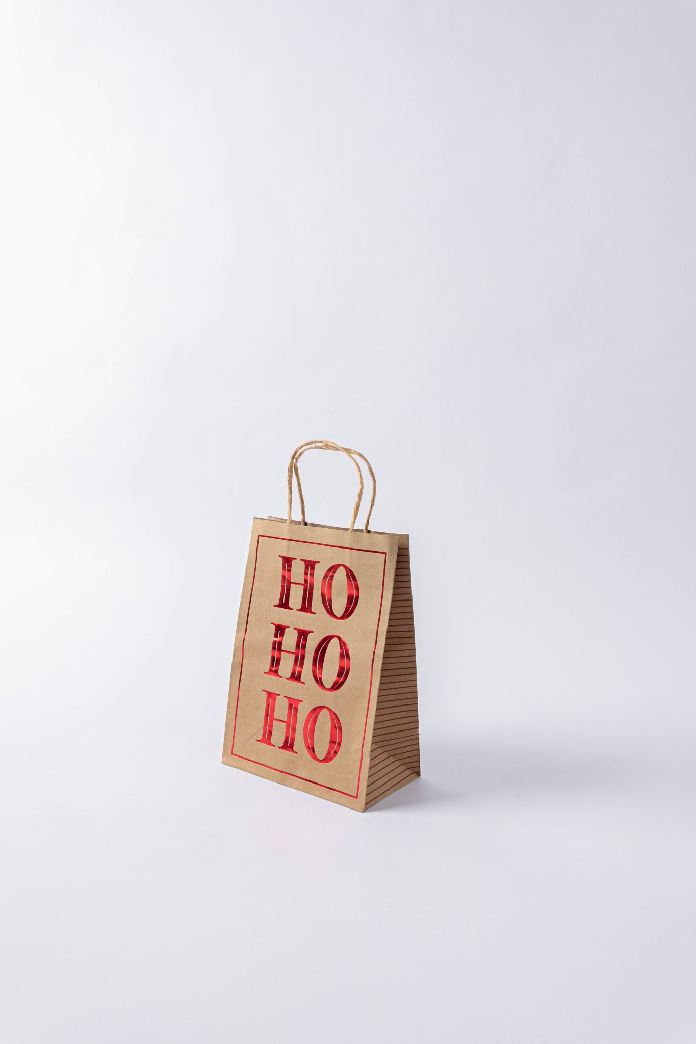 שקיות קראפט TAKE AWAY HO HO HO
