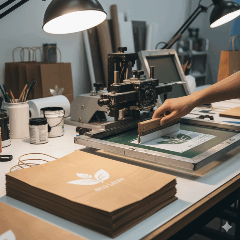 הדפסה על שקיות נייר