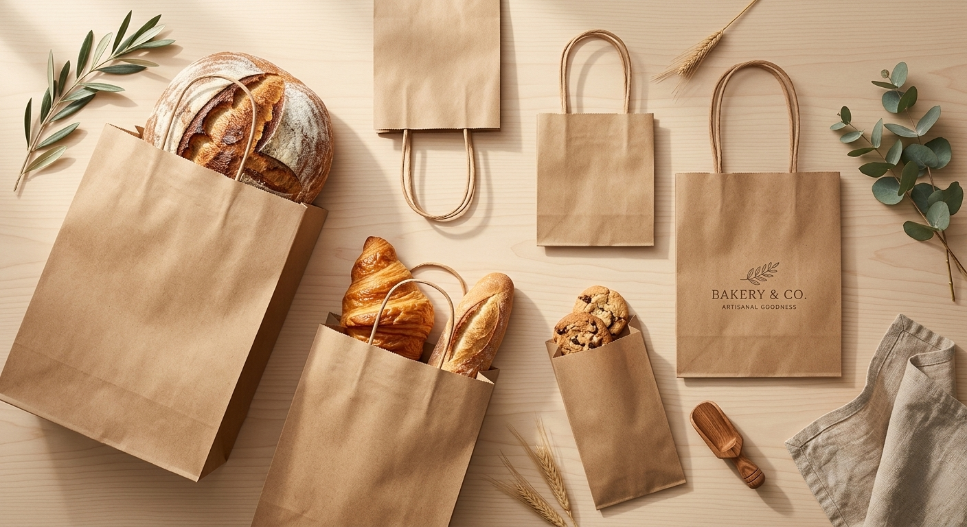 שקיות נייר בתחום המזון והקמעונאות